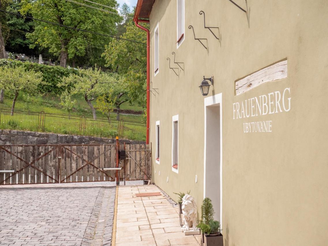 Apartament Frauenberg Banská Štiavnica Zewnętrze zdjęcie